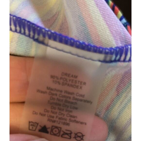 Title Nine Dream Dress Athletic Fit 
 Striped Fun Colorful Size Small Excellent - Picture 13 of 13